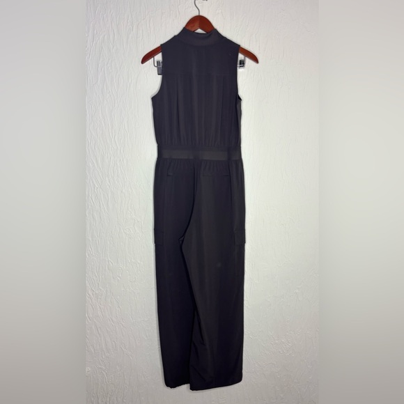 Athleta Brooklyn Utility Jumpsuit Plum Color Size 2 - Picture 10 of 12